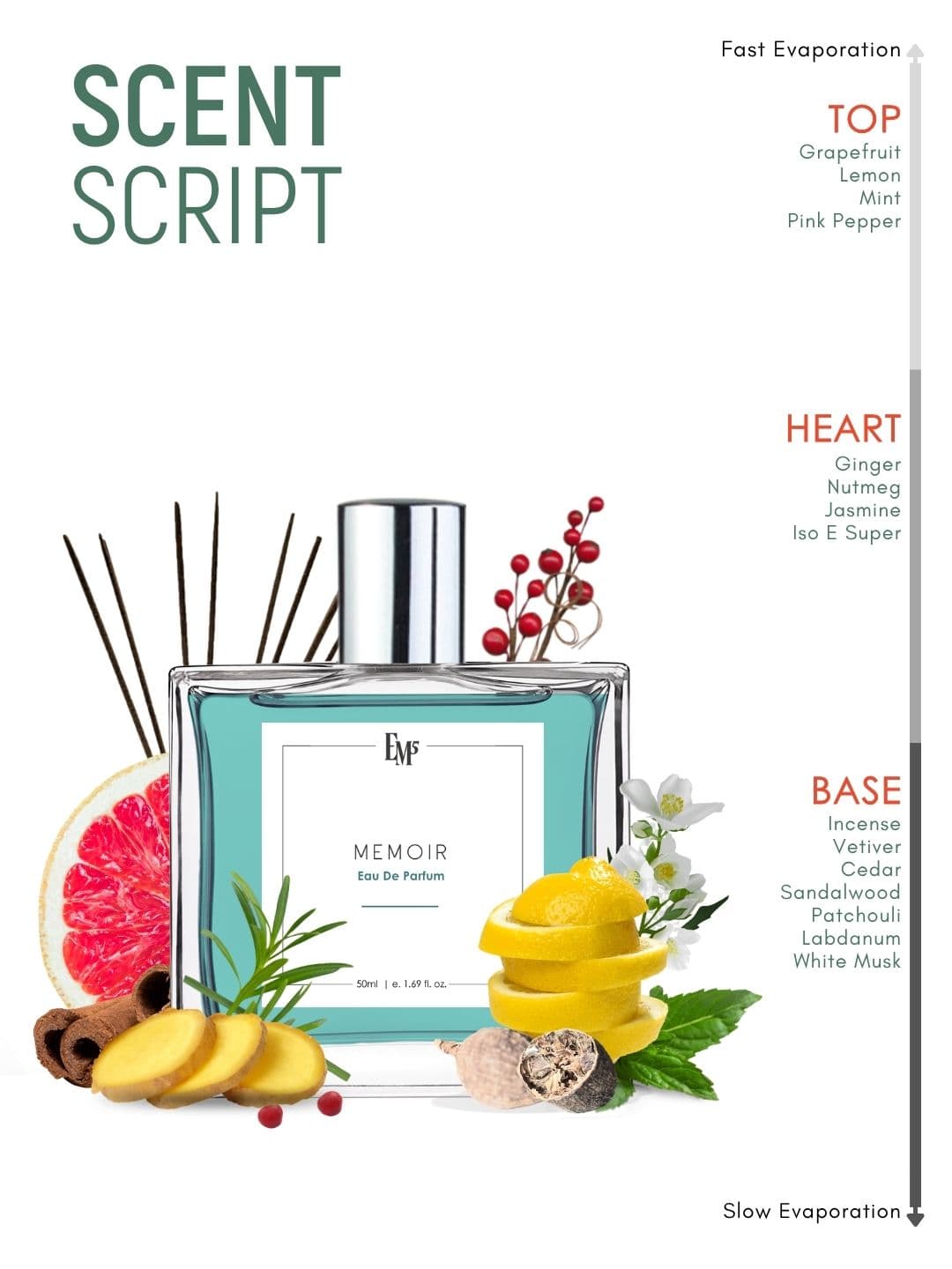 EM5 Memoir Eau De Parfum-50 ml thumbnail 6
