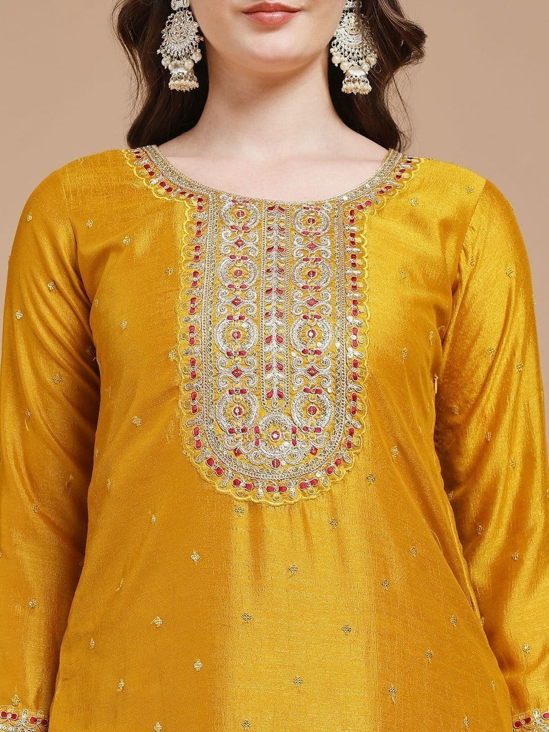 rarethread Women Embroidered Kurta thumbnail 5