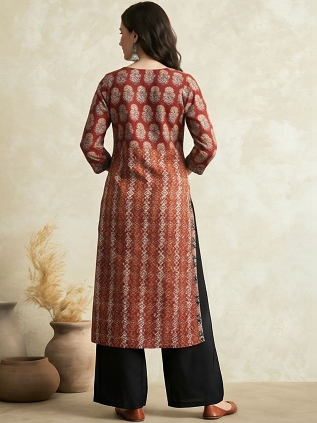 Jaipur Kurti Women Ethnic Motifs Printed Indie Prints Kurta thumbnail 4
