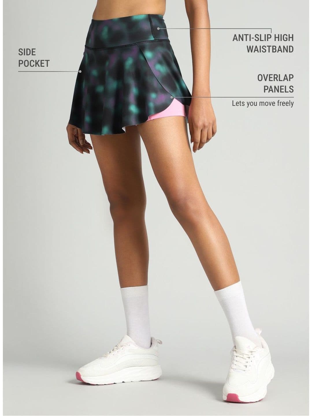 CULT Women's Printed True Performance COMFlex Skorts thumbnail 7