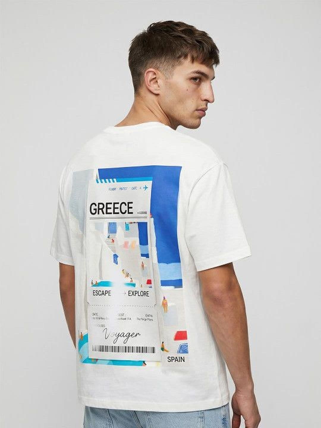 Hubberholme Men Printed T-shirt thumbnail 5