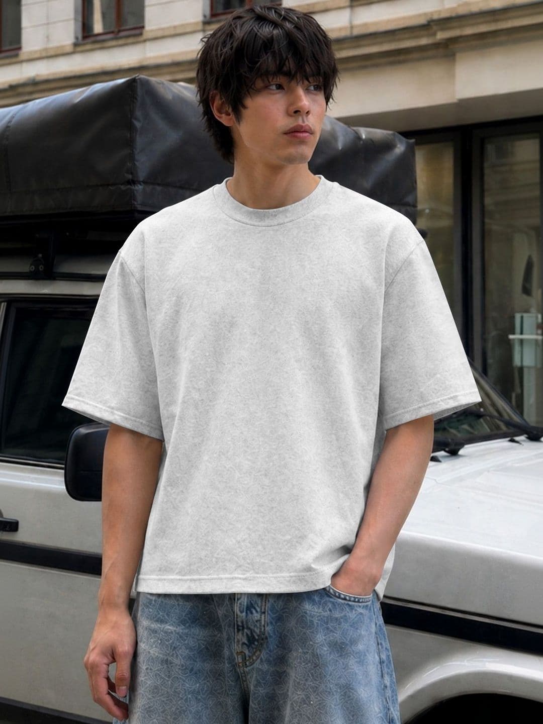 SZN Men Typography Printed Boxy T-shirt - view 1