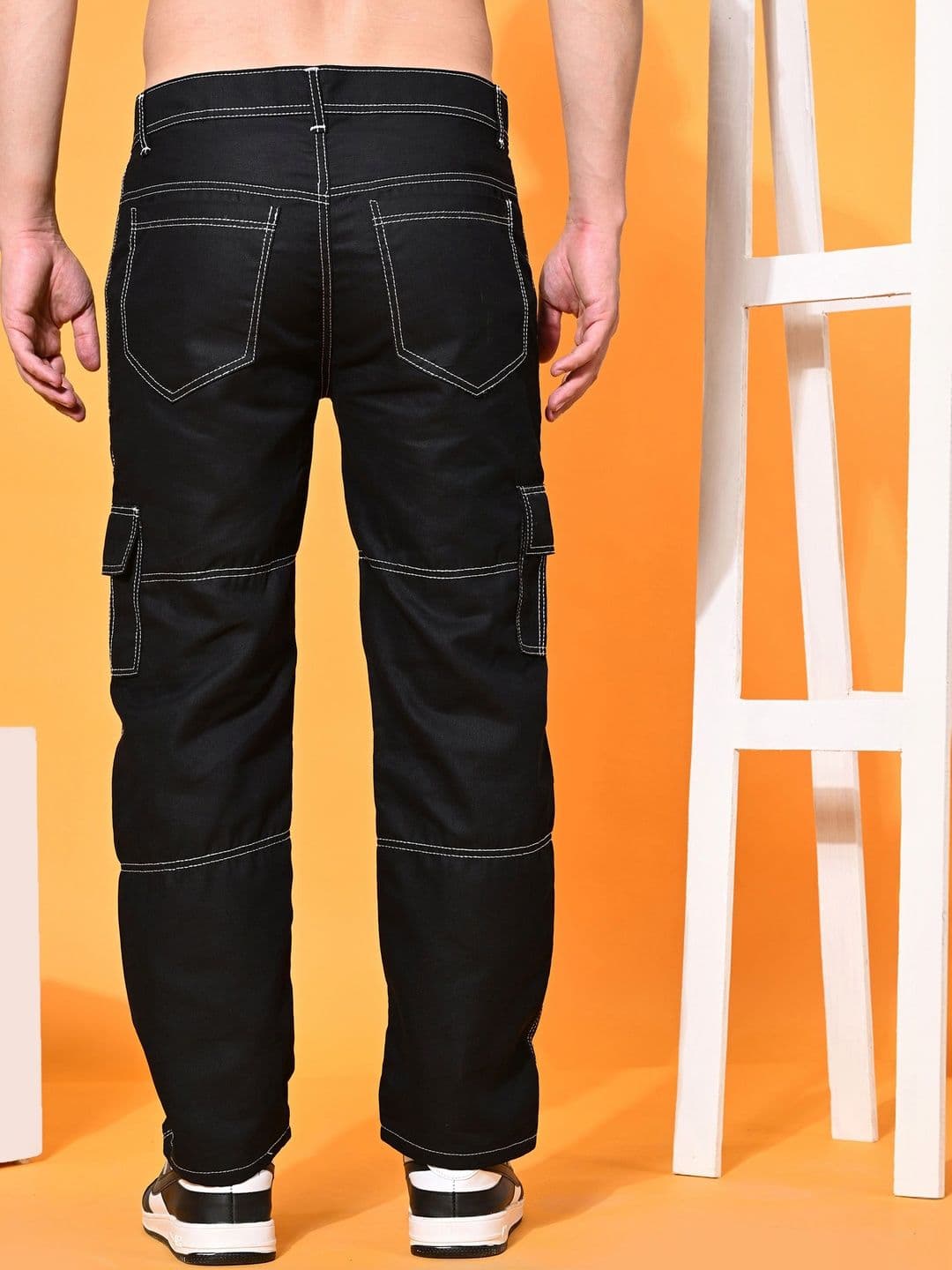 jeancherry Men Classic Regular Fit Mid-Rise Stretchable Jeans thumbnail 4
