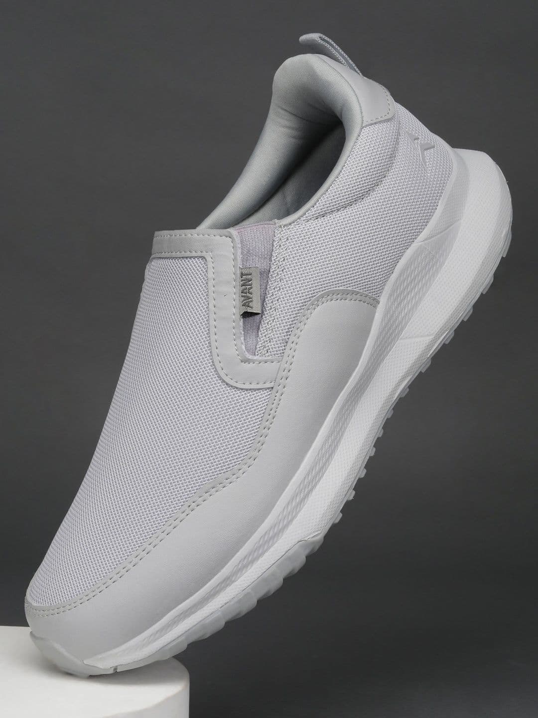 AVANT Men FlexiGlide Slip-On Walking Shoes - Grey - view 1