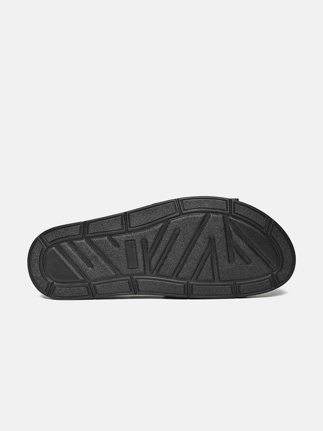 ZEESH Men Midnight Leather Sliders thumbnail 6