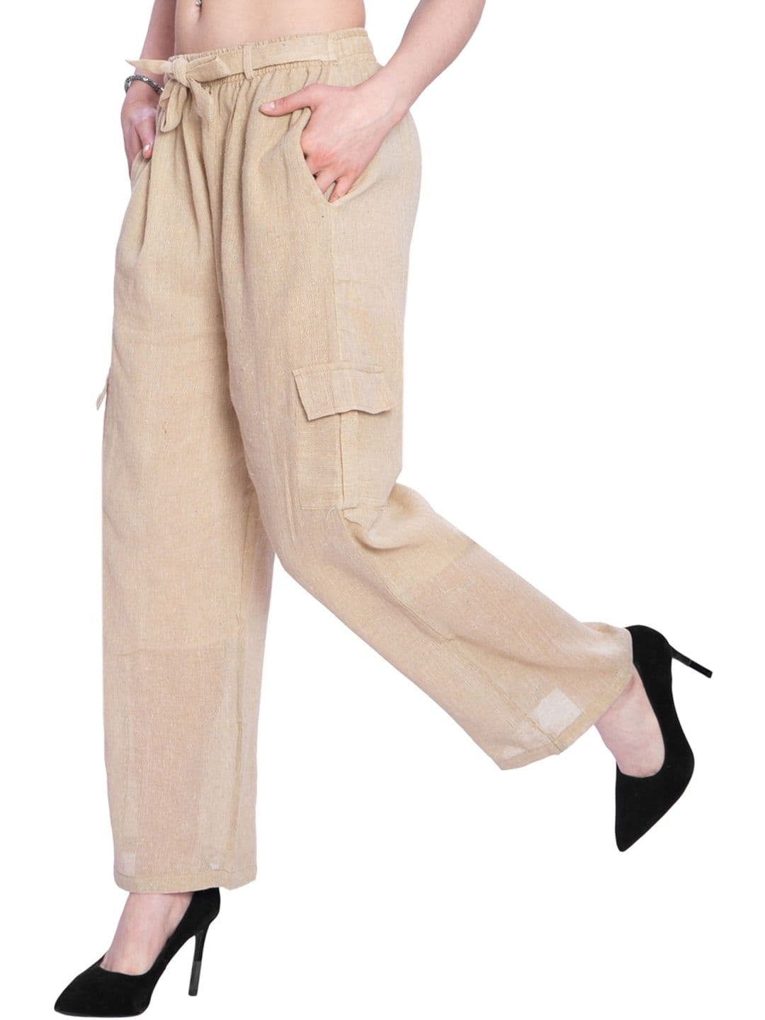 TNQ Women Knitted Palazzos thumbnail 3