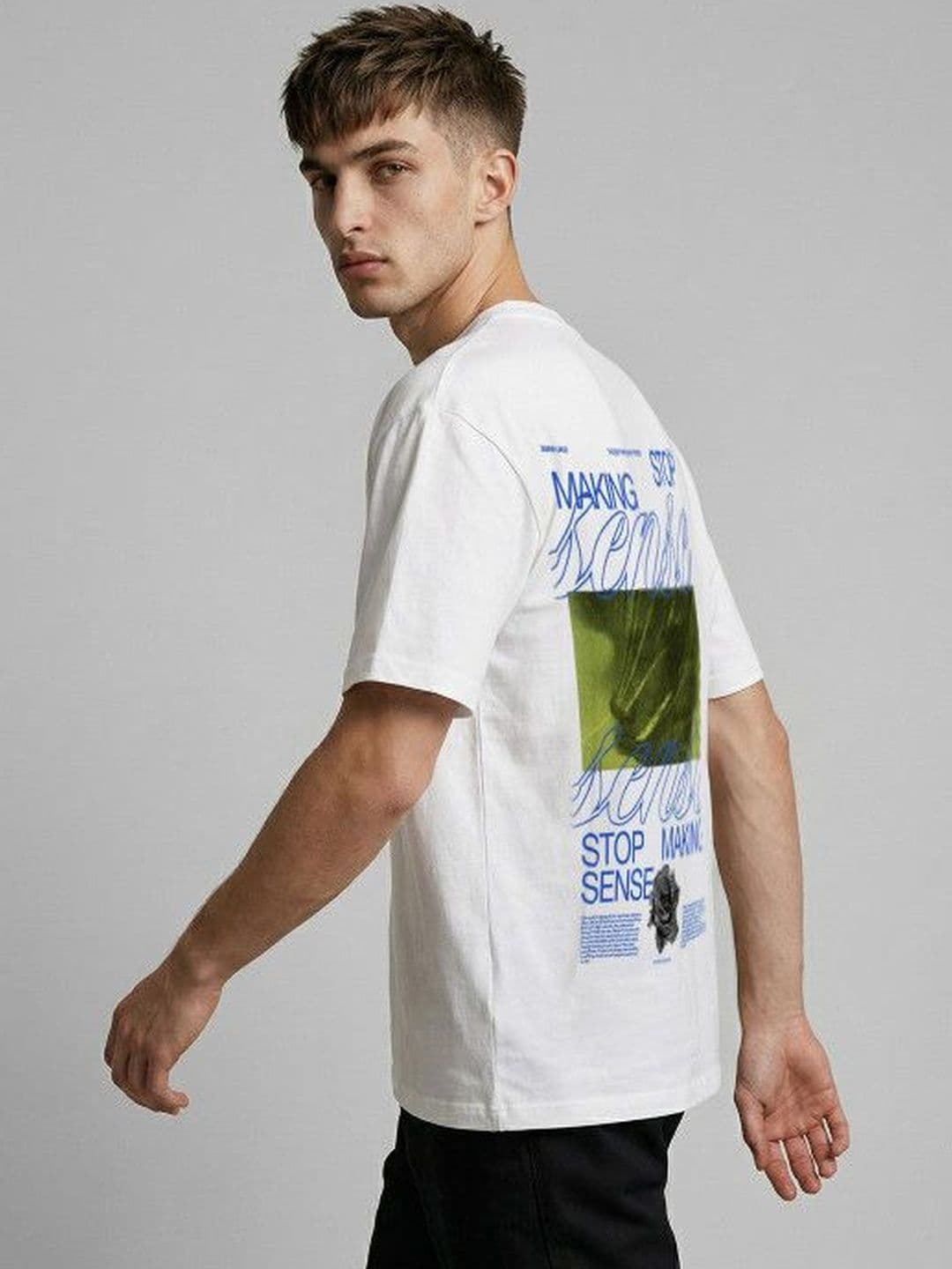 Hubberholme Men Graphic Printed Cotton T-shirt thumbnail 5