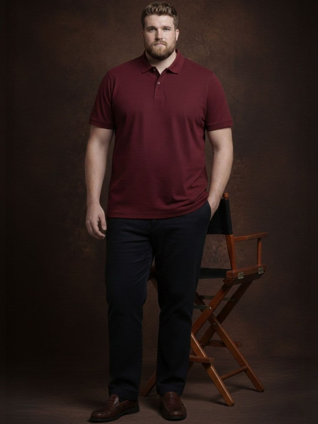 Mast & Harbour Men Polo Collar Pockets T-shirt thumbnail 4
