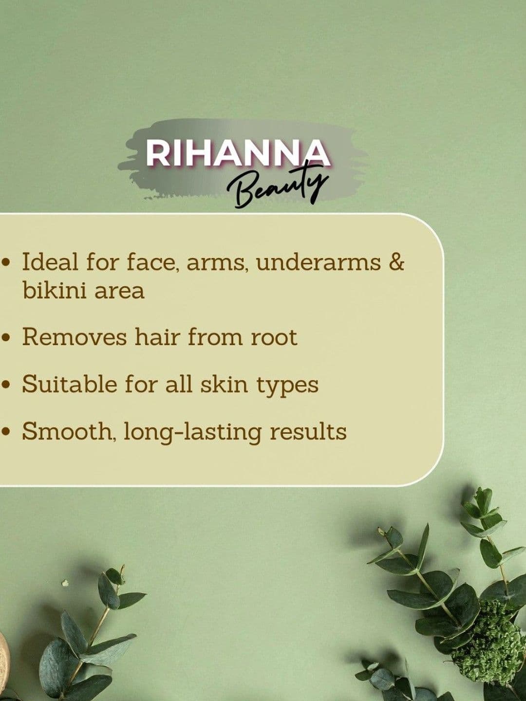 RIHANNA BEAUTY Set Of 2 Aloe Vera & Charcoal Hard Wax Beans - 150 g Each thumbnail 2