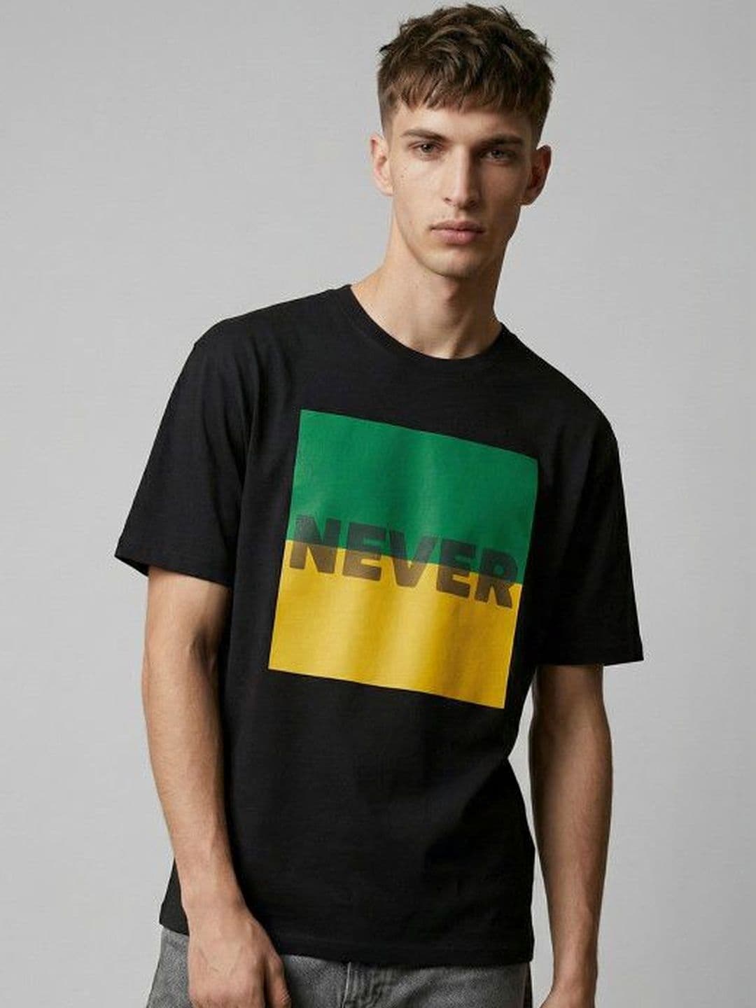 High Star Men Typography Printed T-shirt thumbnail 5