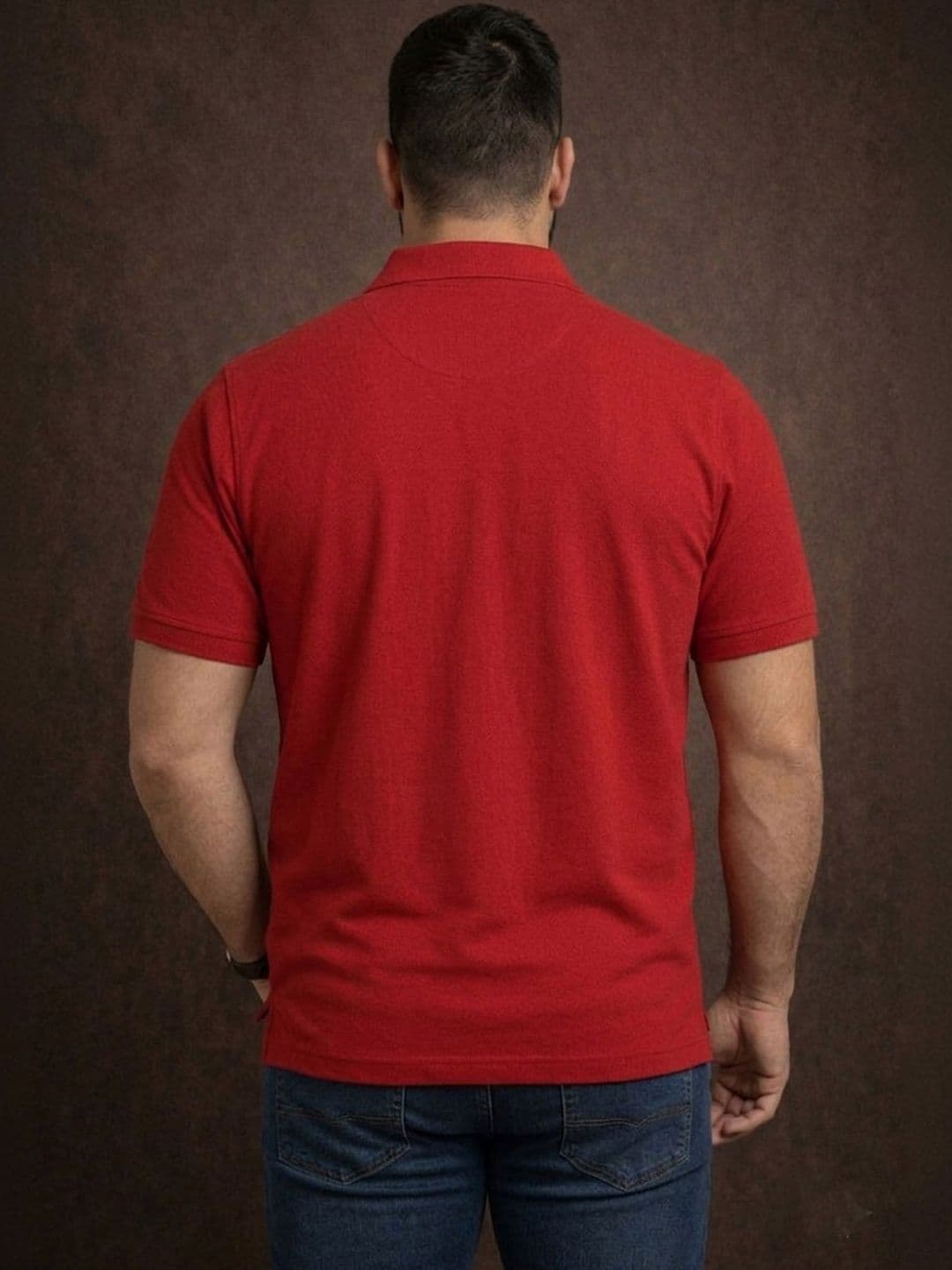 Mast & Harbour Men Polo Collar Cotton T-shirt thumbnail 2