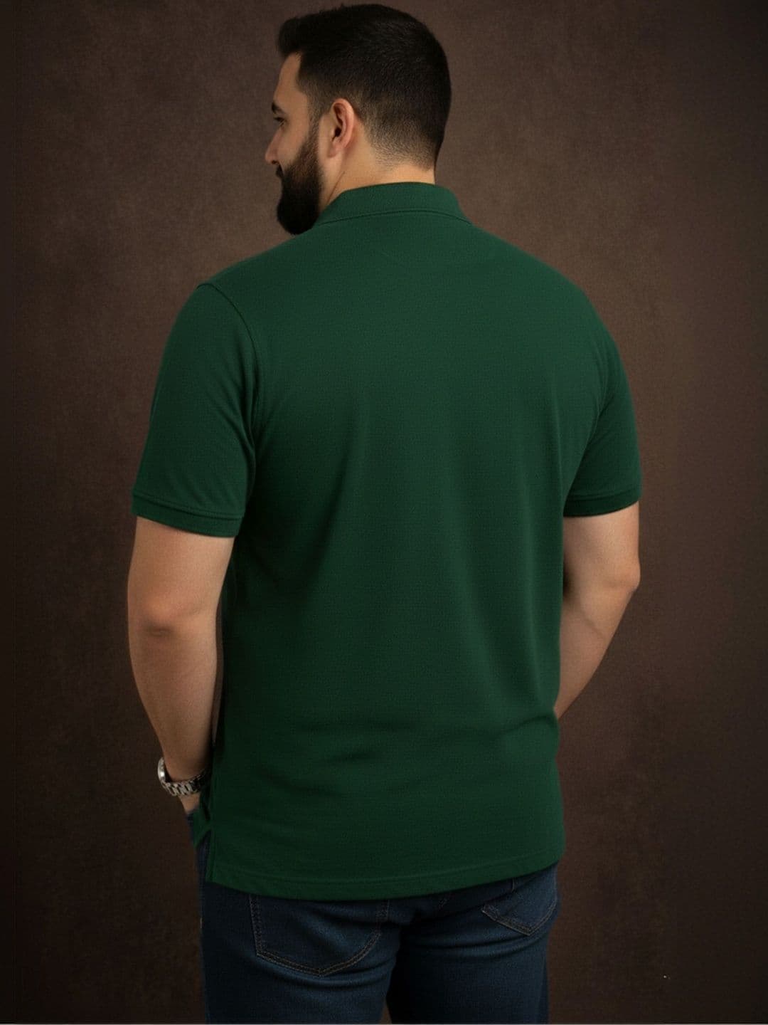 Mast & Harbour Men Polo Collar T-shirt thumbnail 2