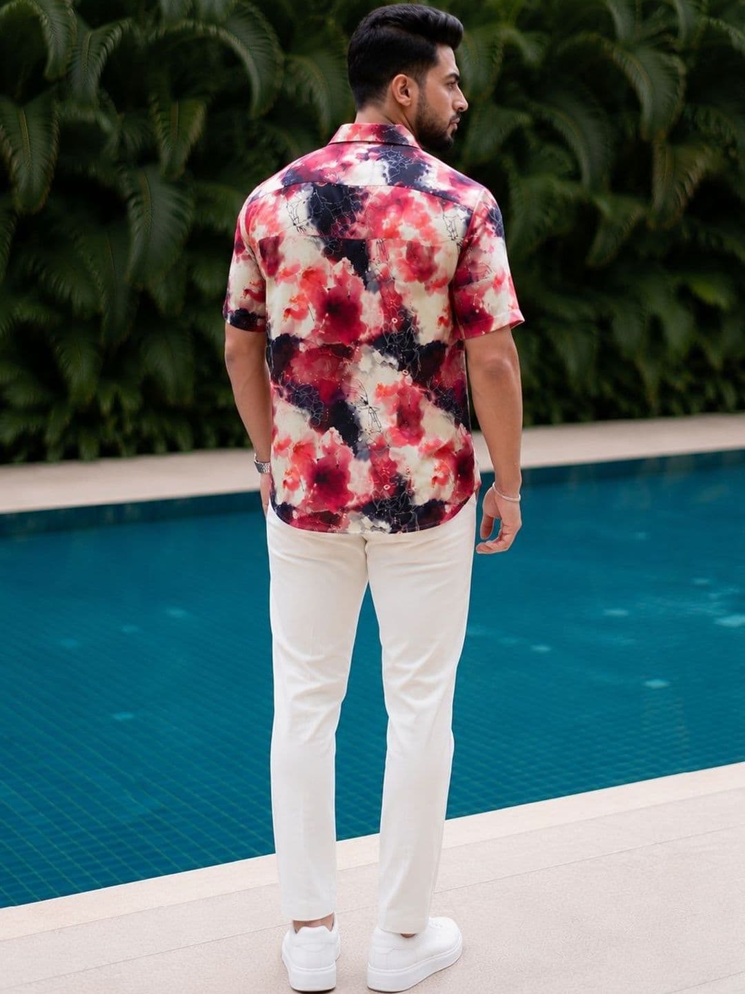 HERE&NOW Men Comfort Floral Printed Casual Shirt thumbnail 3
