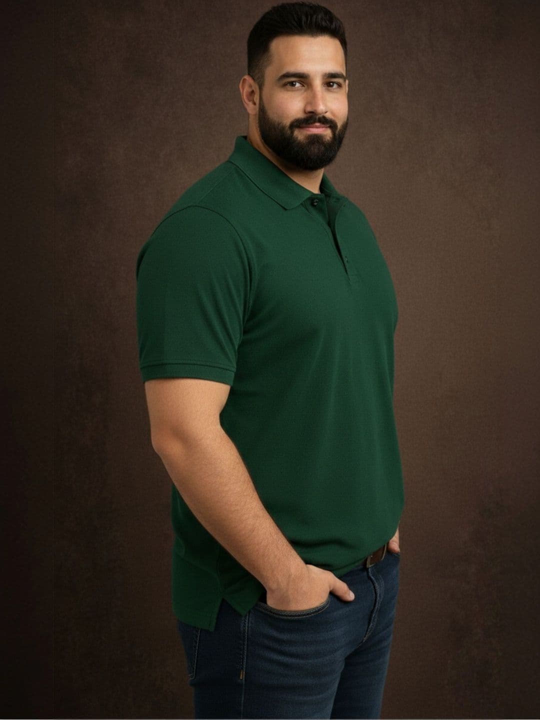 Mast & Harbour Men Polo Collar T-shirt thumbnail 4