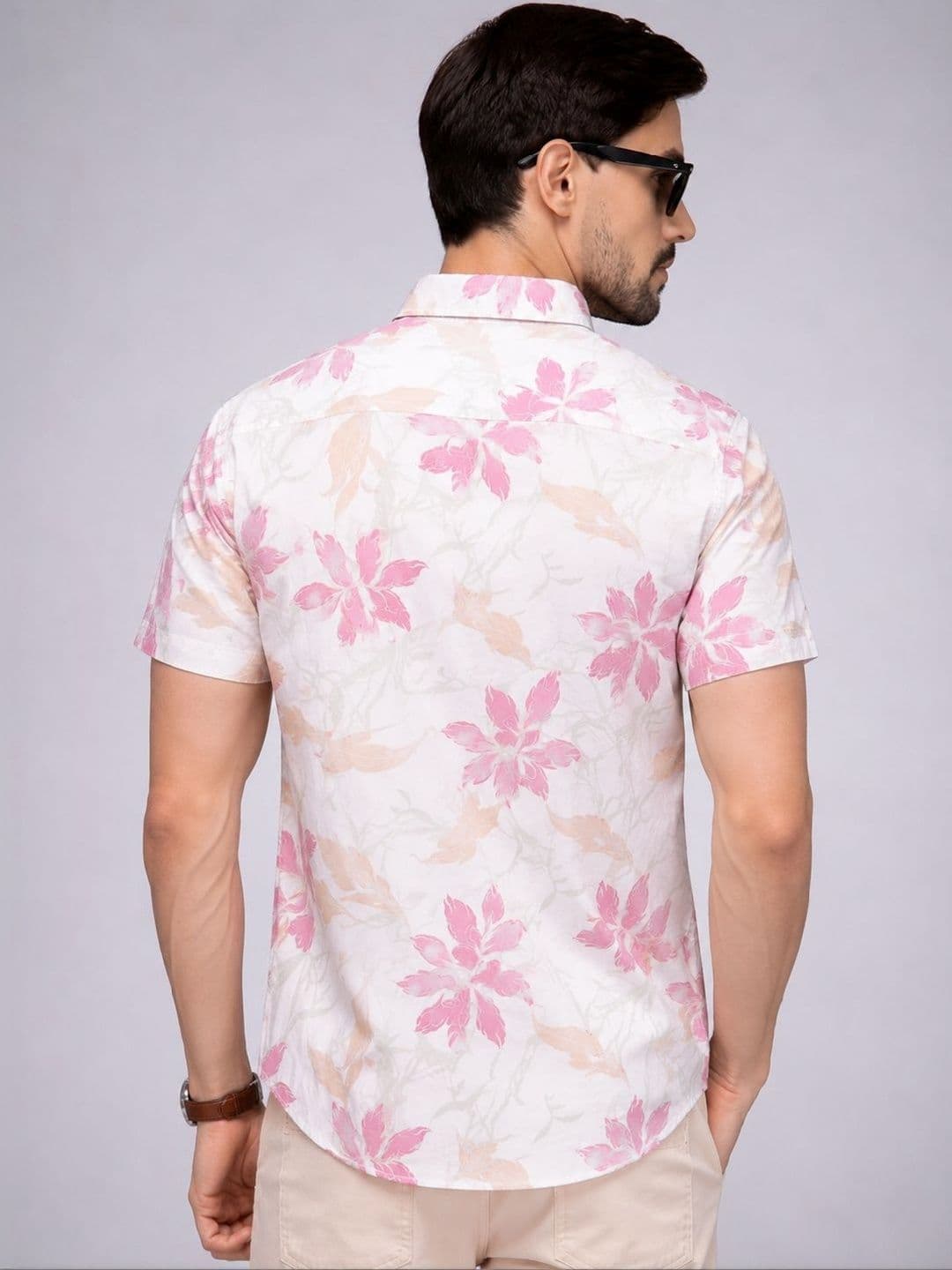 HERE&NOW Men Comfort Floral Printed Casual Shirt thumbnail 2