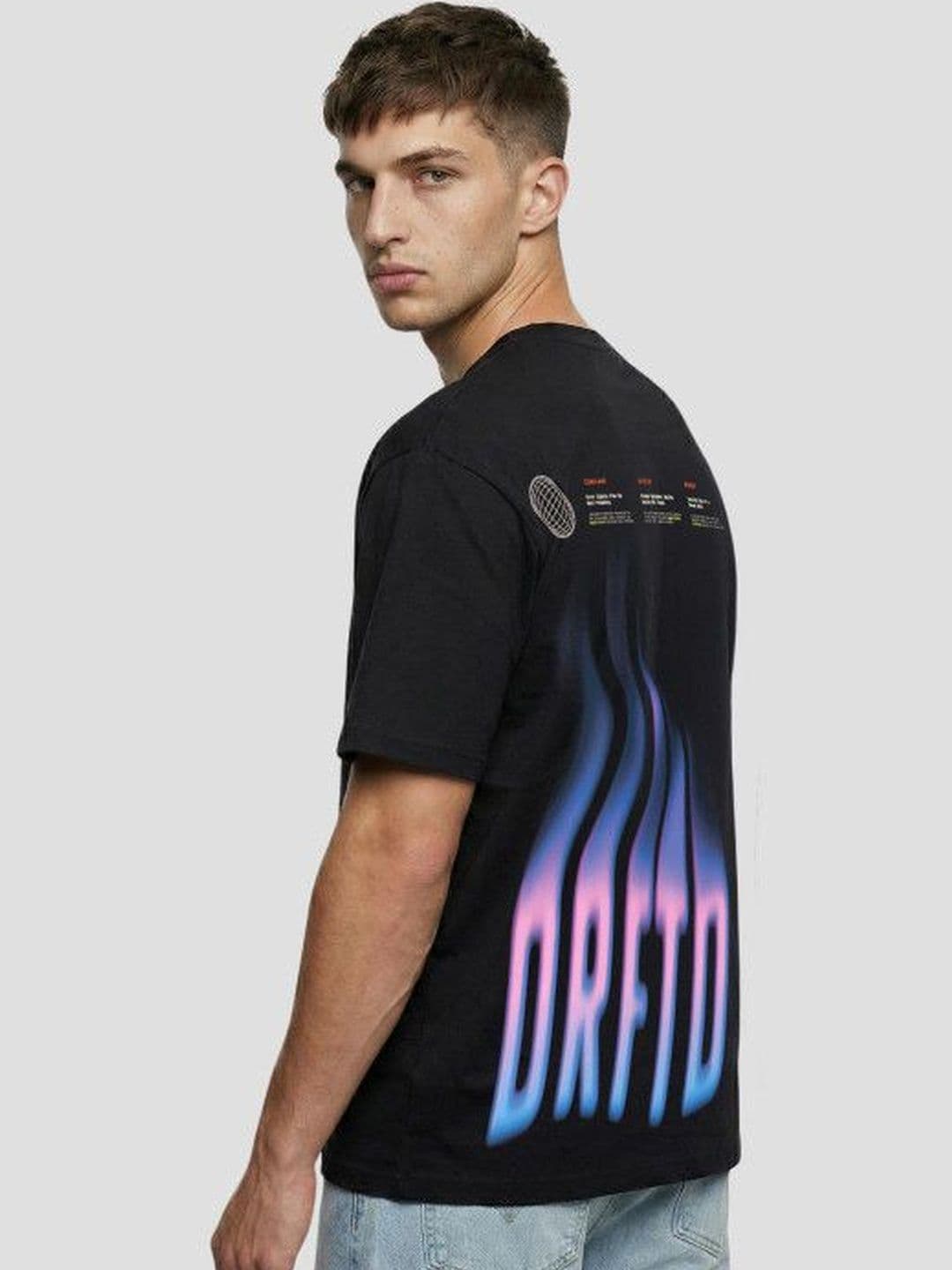 Hubberholme Men Typography Printed T-shirt thumbnail 5