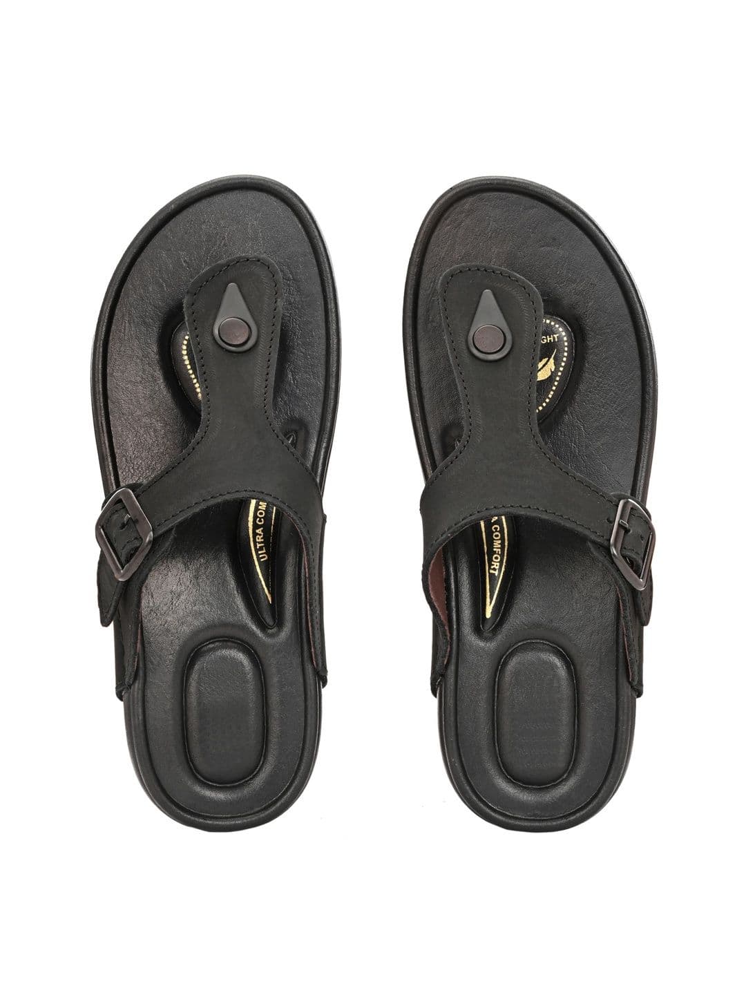 AfroJack Men Leather Comfort Sandals thumbnail 5