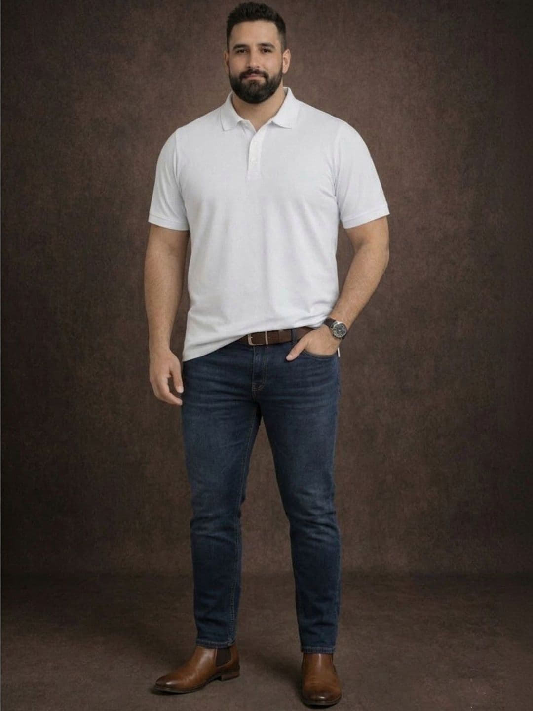 The Roadster Lifestyle Co. Polo Collar Oversized Tshirts thumbnail 6