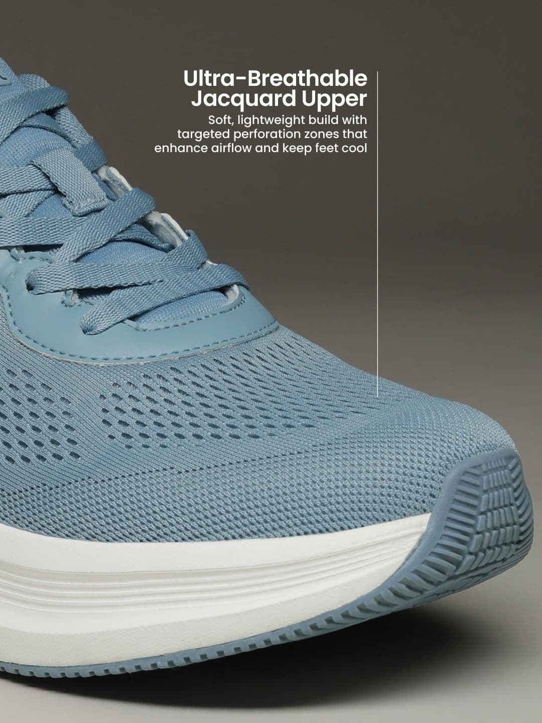 CULT Mens AeroVent Running Shoes - Slate thumbnail 4