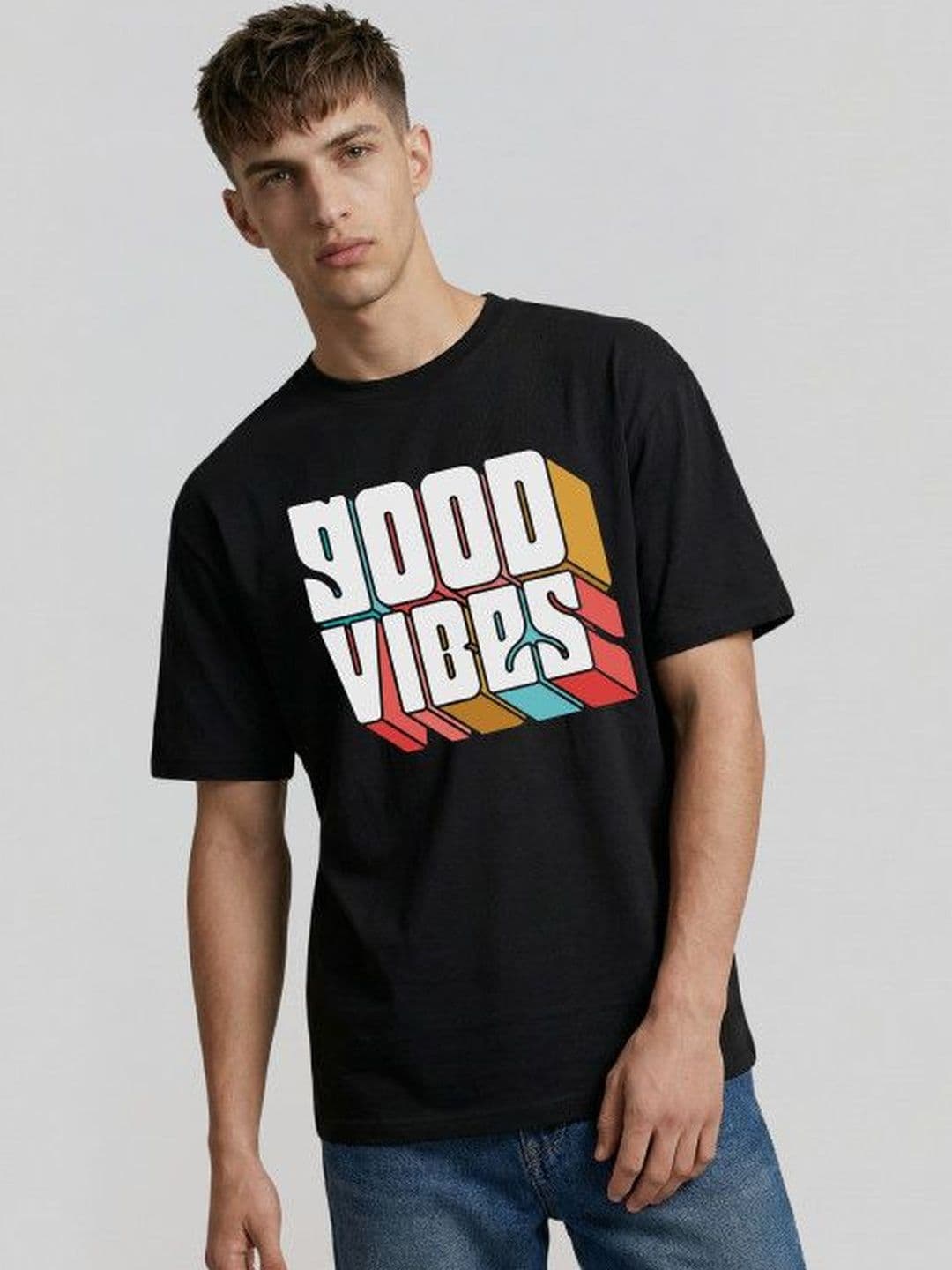 High Star Men Typography Printed T-shirt thumbnail 6
