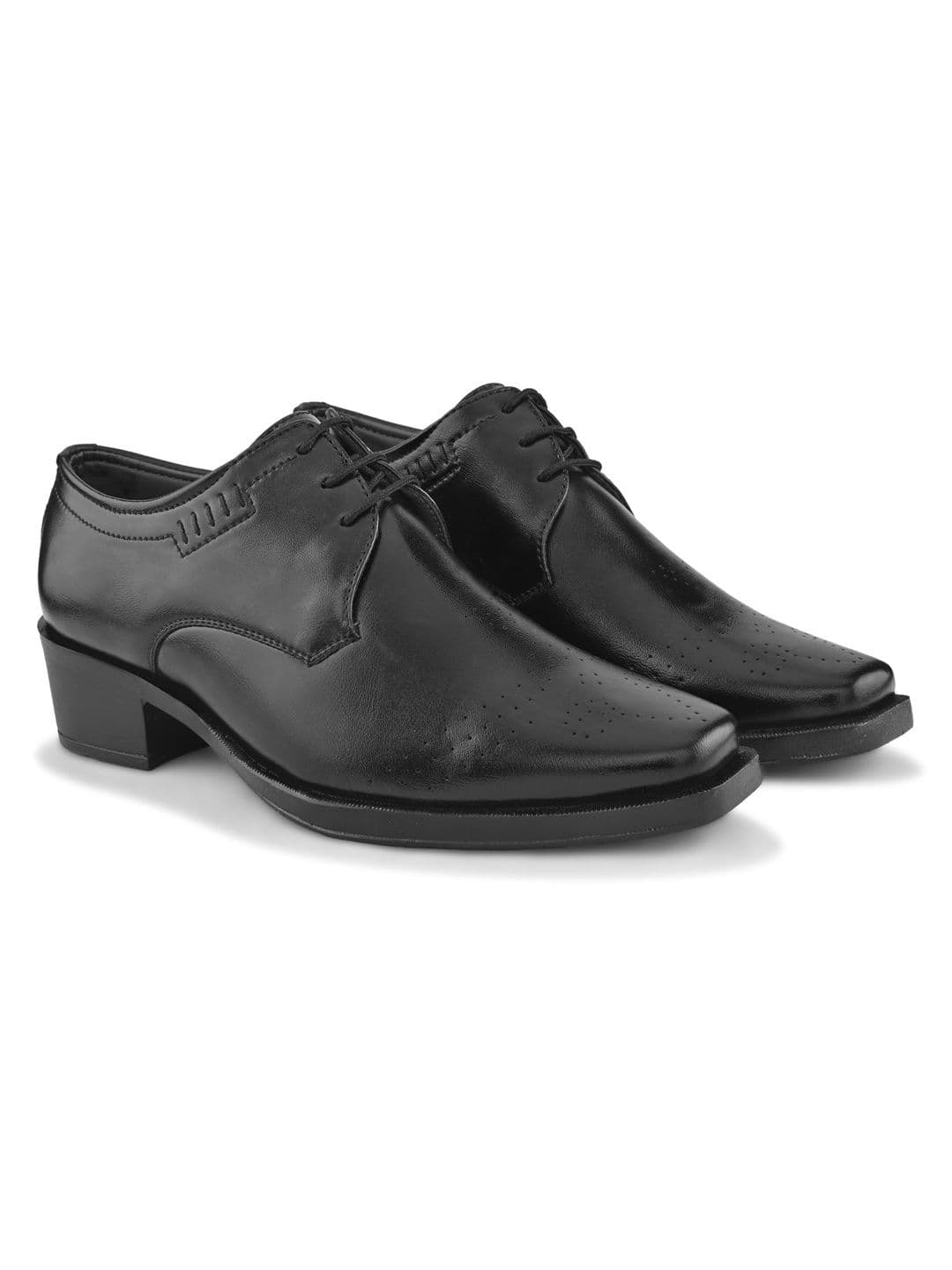 HERE&NOW Men Square Toe Lace-Ups Formal Derbys thumbnail 5