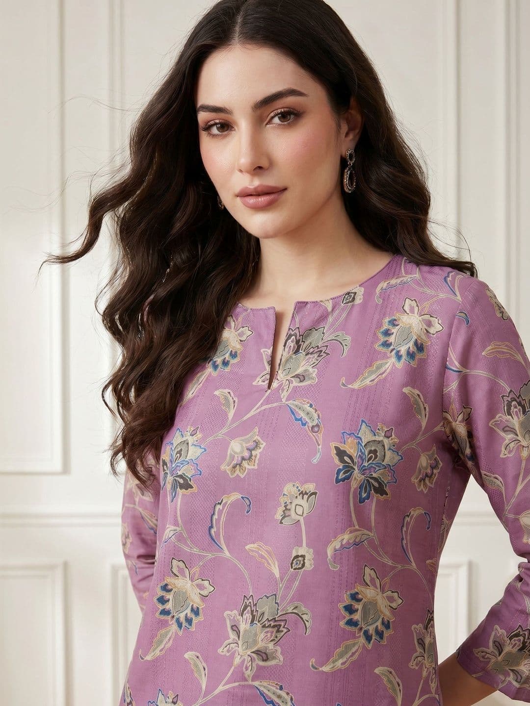 Anouk Rustic Women Floral Printed Floral Kurta thumbnail 4