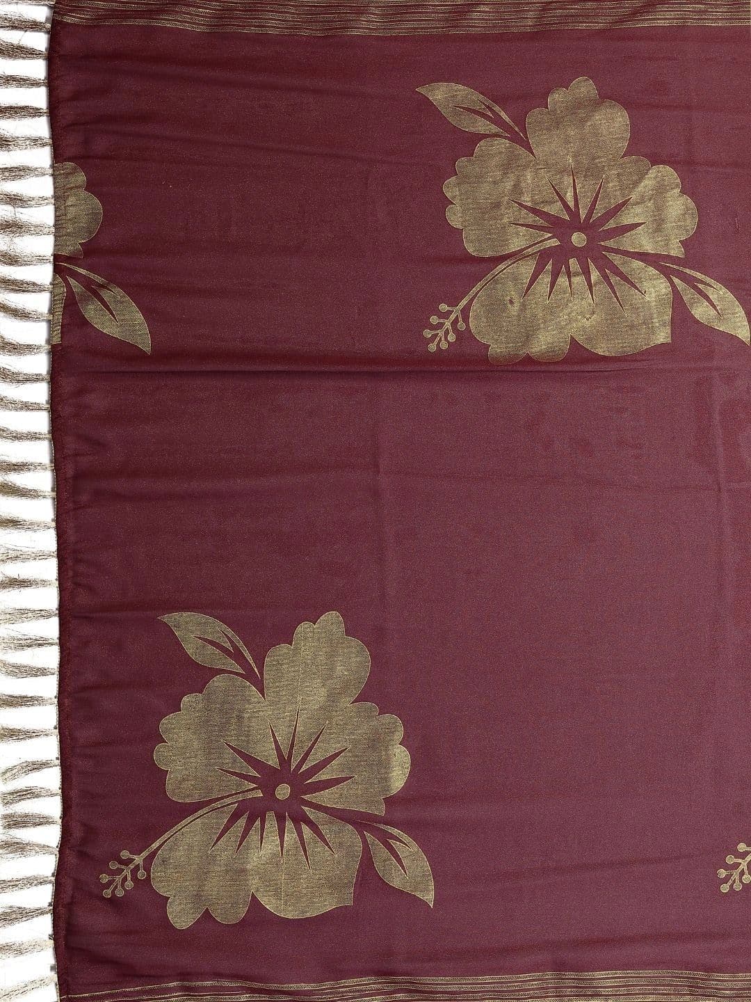 Urban Pallu Floral Pure Georgette Designer Saree thumbnail 7