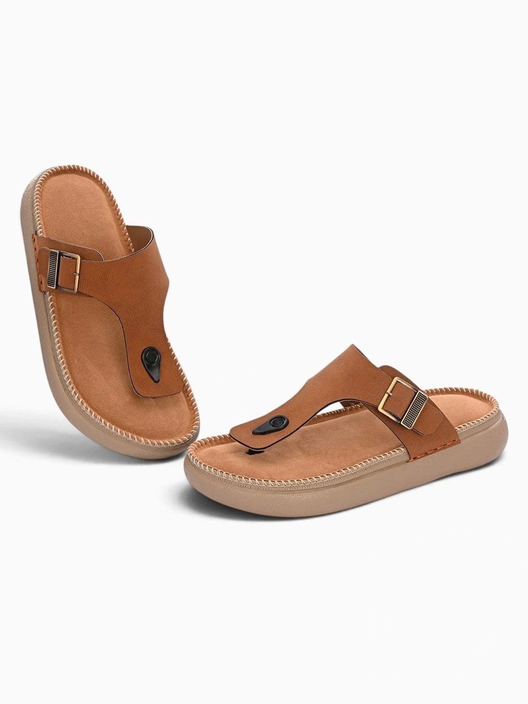 Roadster Men Suede Comfort Sandals thumbnail 4