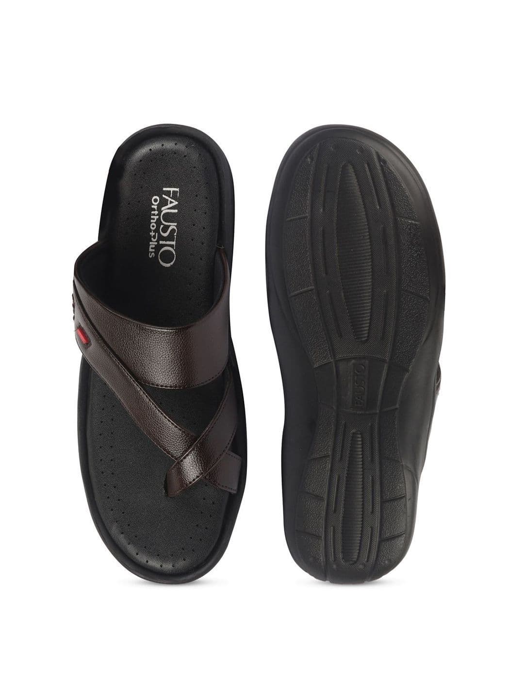 FAUSTO Men PU Comfort Sandals thumbnail 6