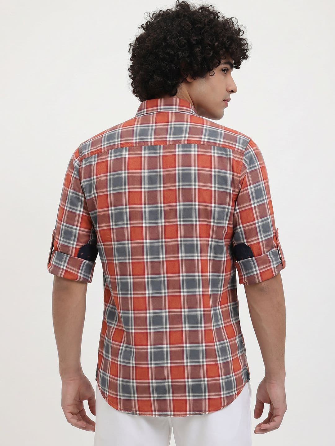 Roadster Life Co. Soft Touch Twill Plaid Casual Shirt thumbnail 2