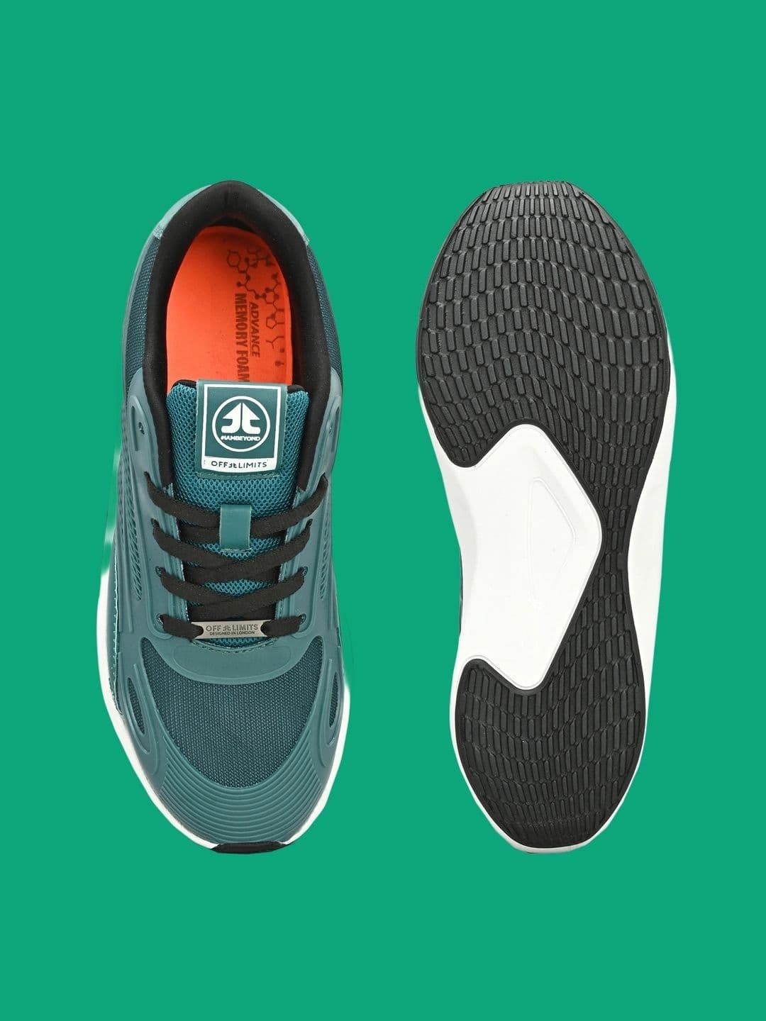 OFF LIMITS Gladiator Green Mesh Running Shoes thumbnail 2