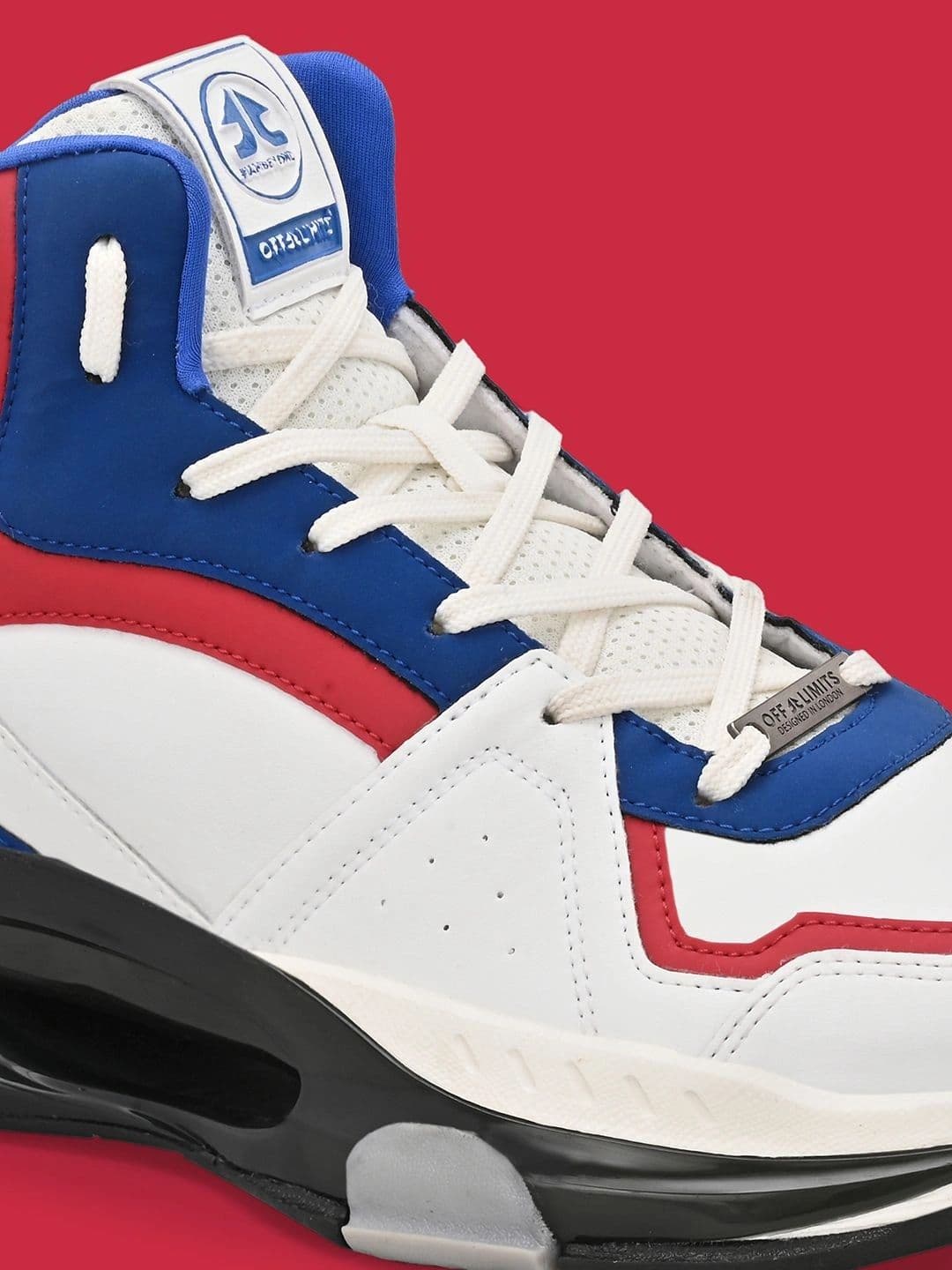 OFF LIMITS Baseline White Synthetic Basketball Shoes thumbnail 5