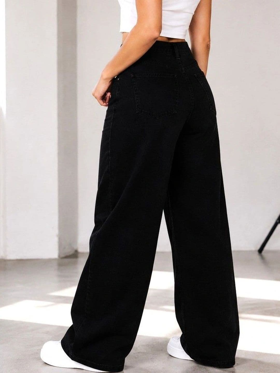DENIMLOOK Women Baggy Fit High Rise Jeans thumbnail 2