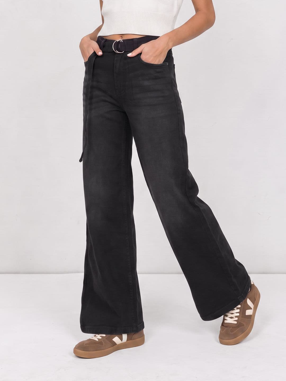 The Roadster Life Co. Women Baggy Wide-Leg Jeans - view 1