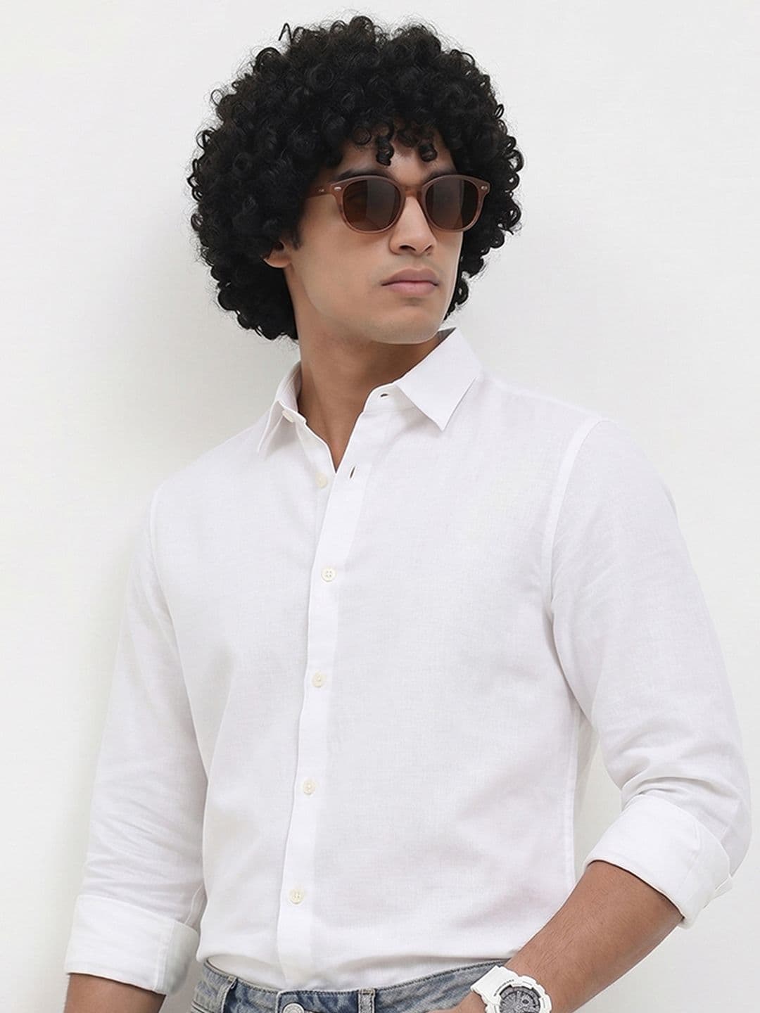 Roadster Life Co. Slub Textured Shirt - view 1
