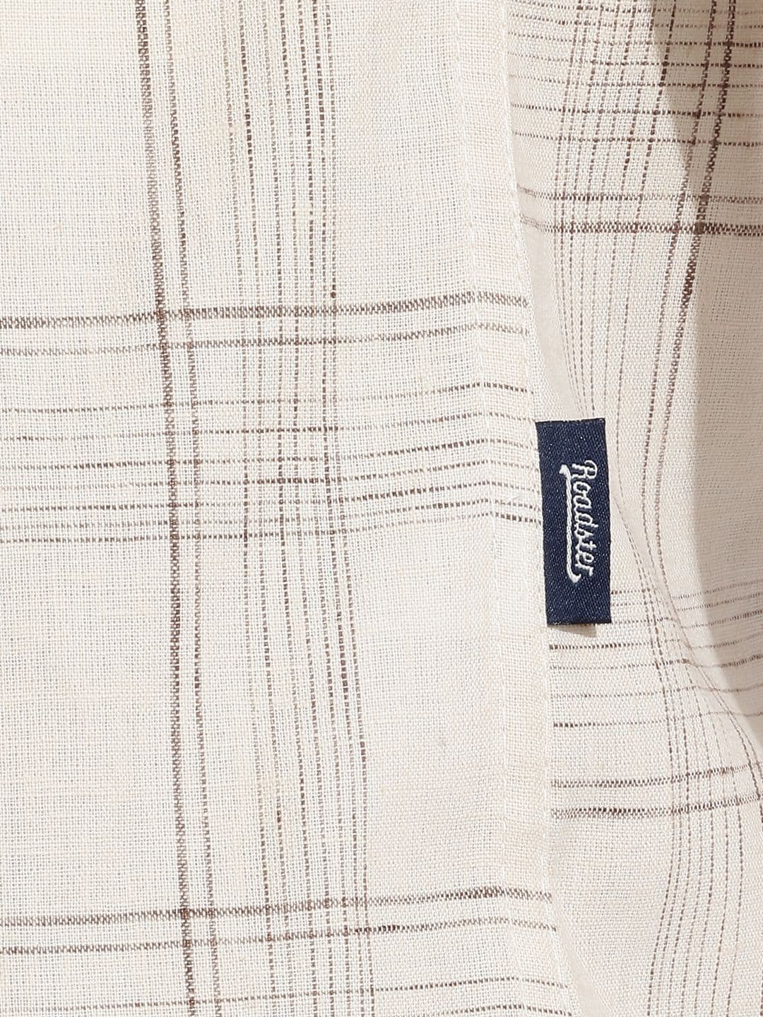 Roadster Life Co.Cotton Linen Checked Shirt thumbnail 8