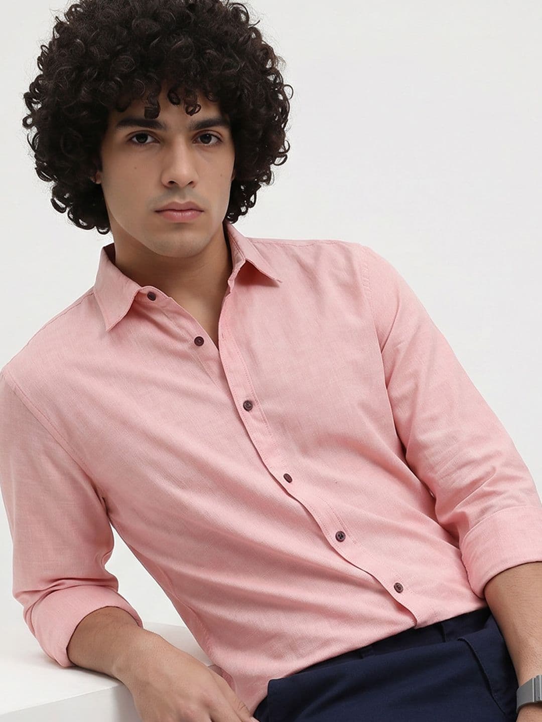 Roadster Life Co. Slub Textured Shirt - view 1