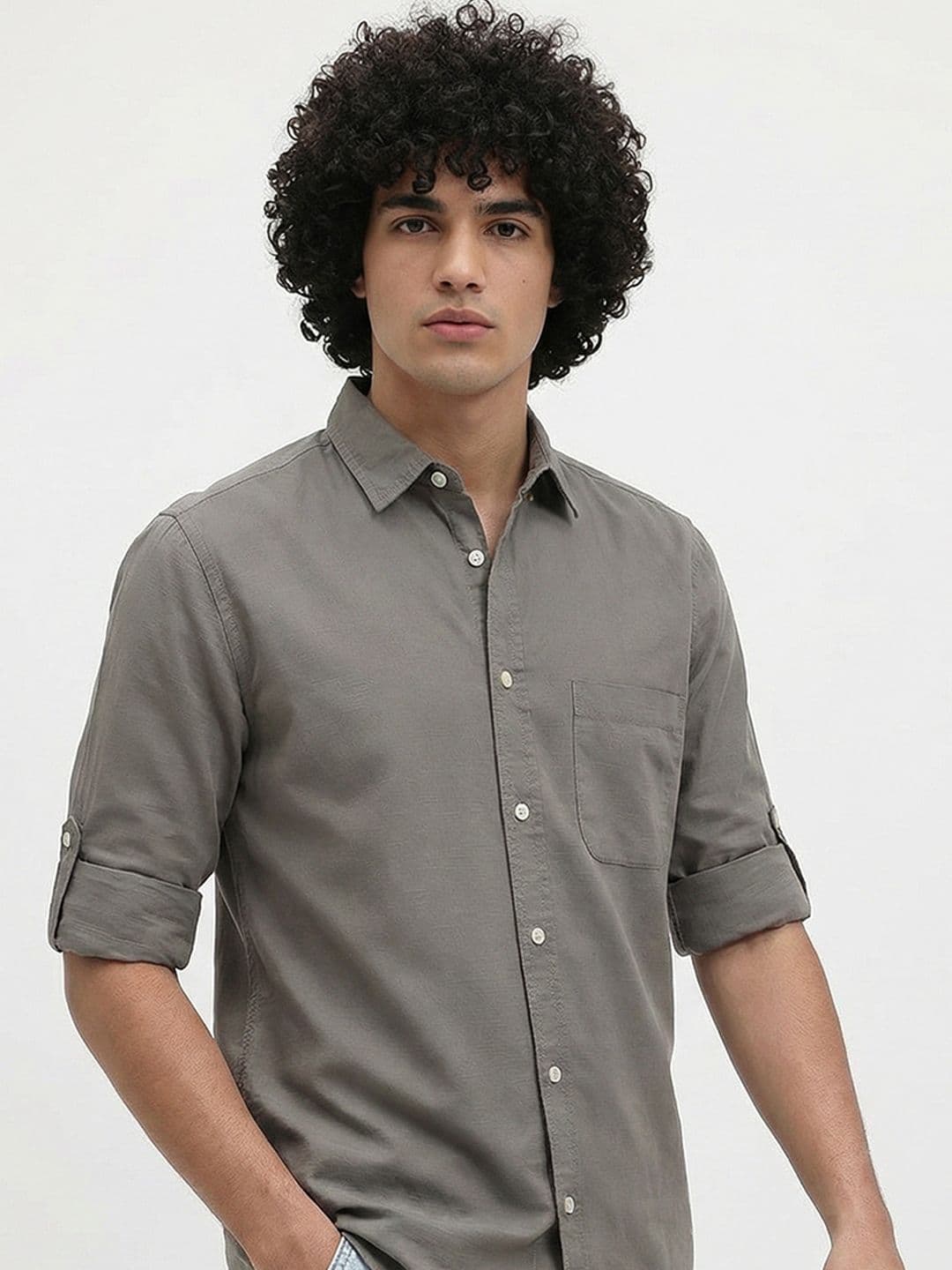 Roadster Life Co. Slub Textured Shirt - view 1
