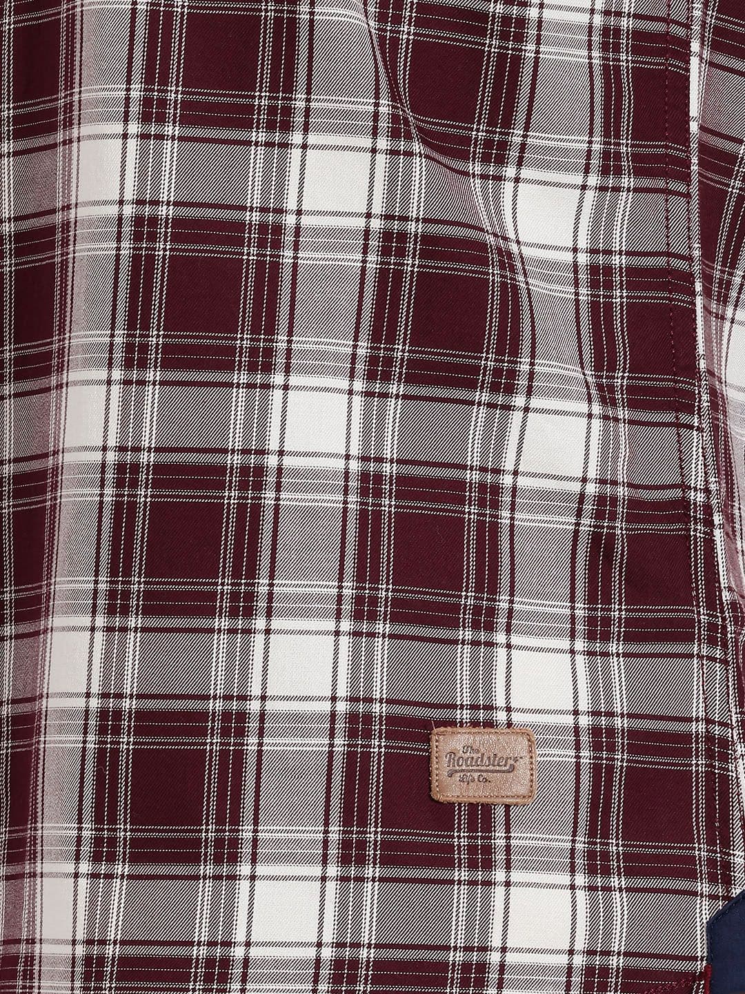 Roadster Life Co. Soft Touch Twill Plaid Casual Shirt thumbnail 6