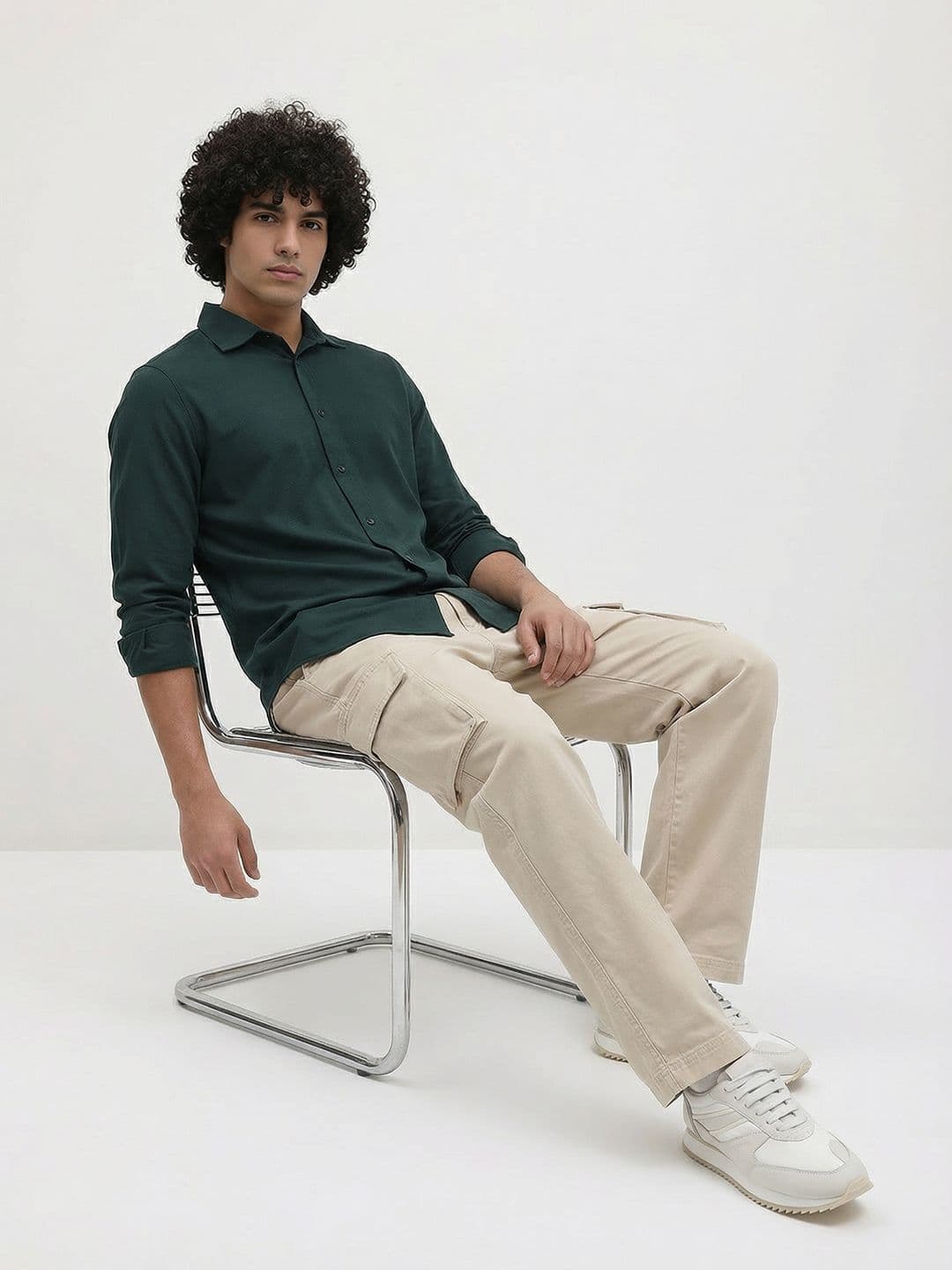 Roadster Life Co. Cotton Blend Casual Shirt thumbnail 4