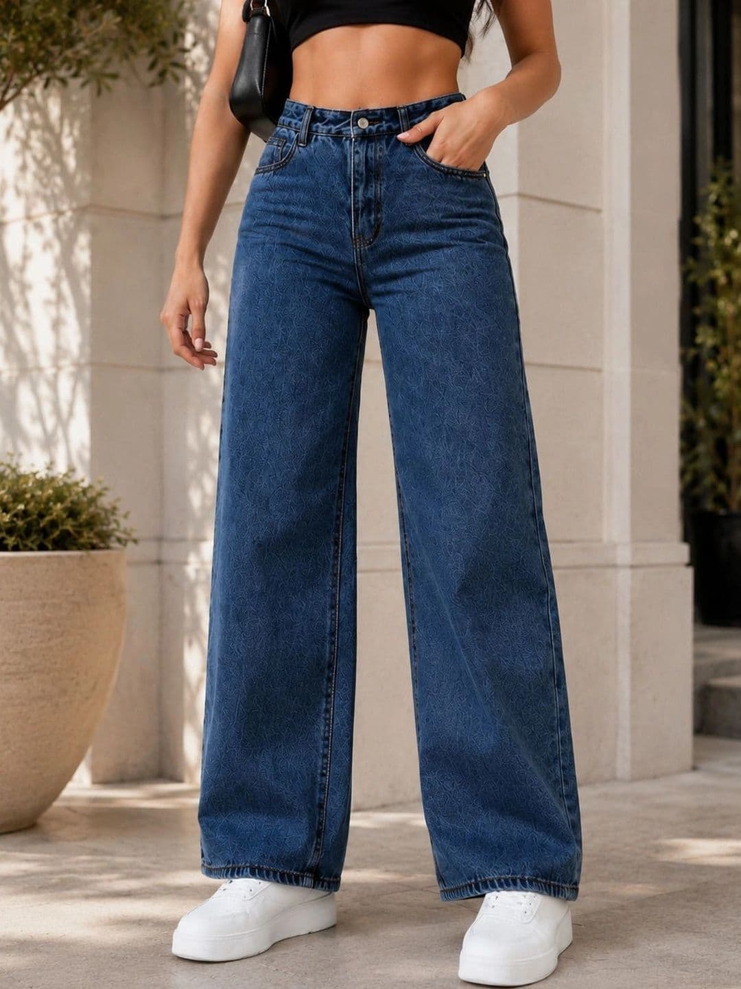 Veltick Women Straight Fit High-Rise Stretchable Jeans - view 1