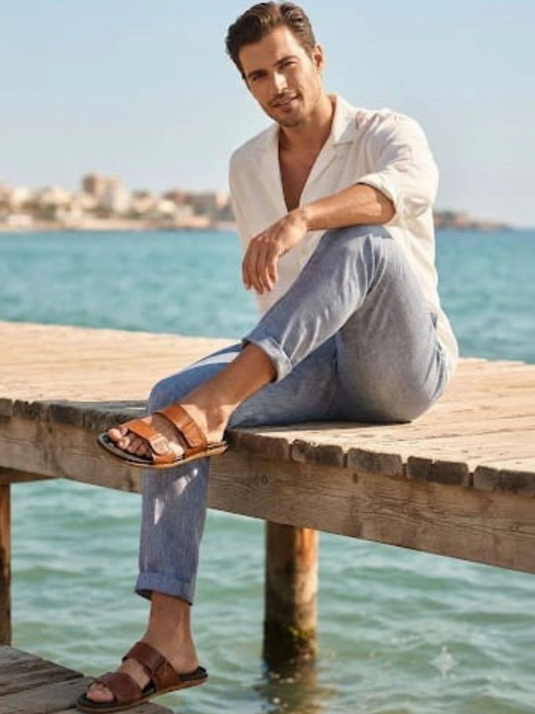 Trump Men PU Comfort Sandals thumbnail 7