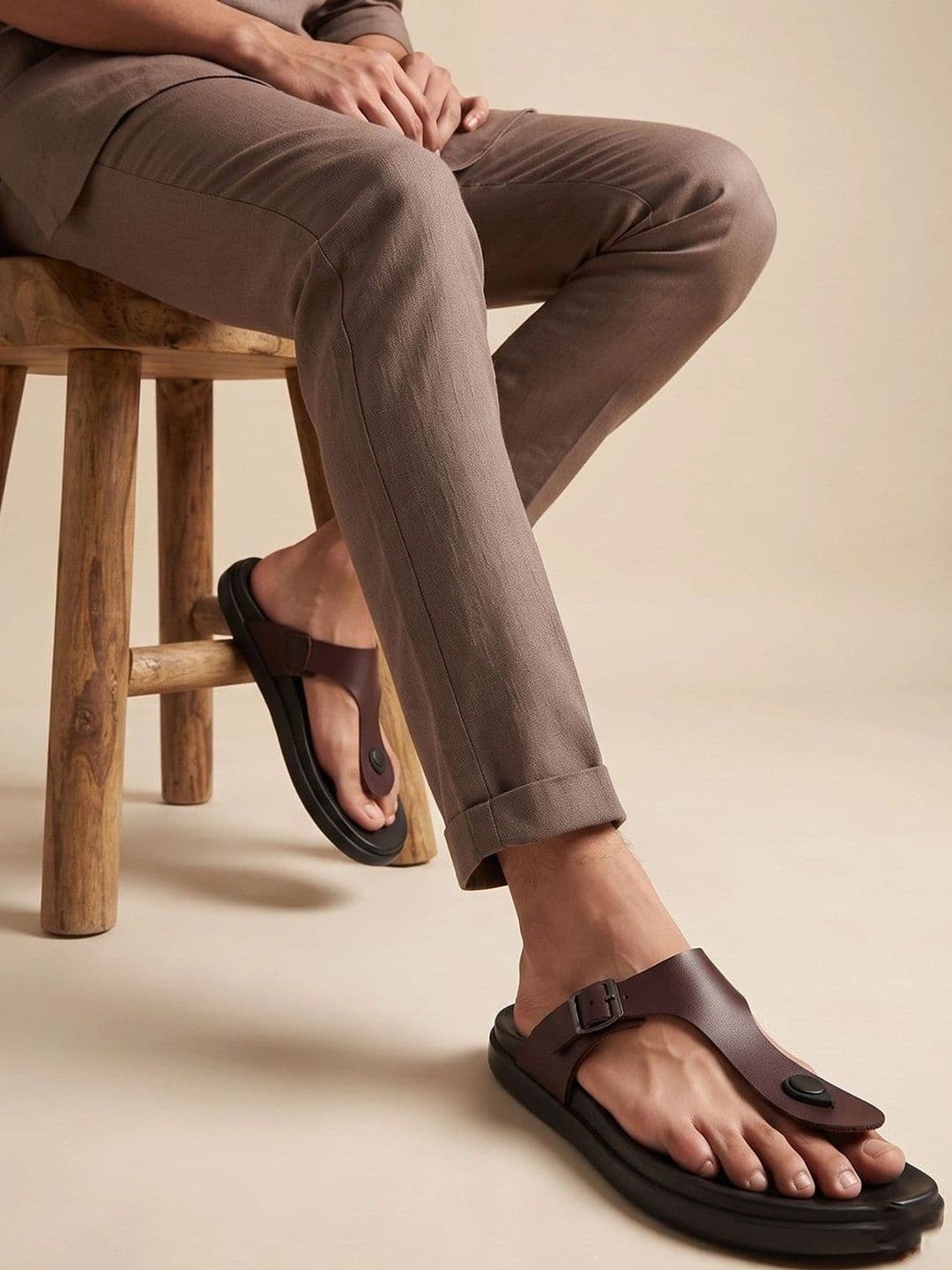 House of Pataudi Men Shoe-Style Sandals thumbnail 5