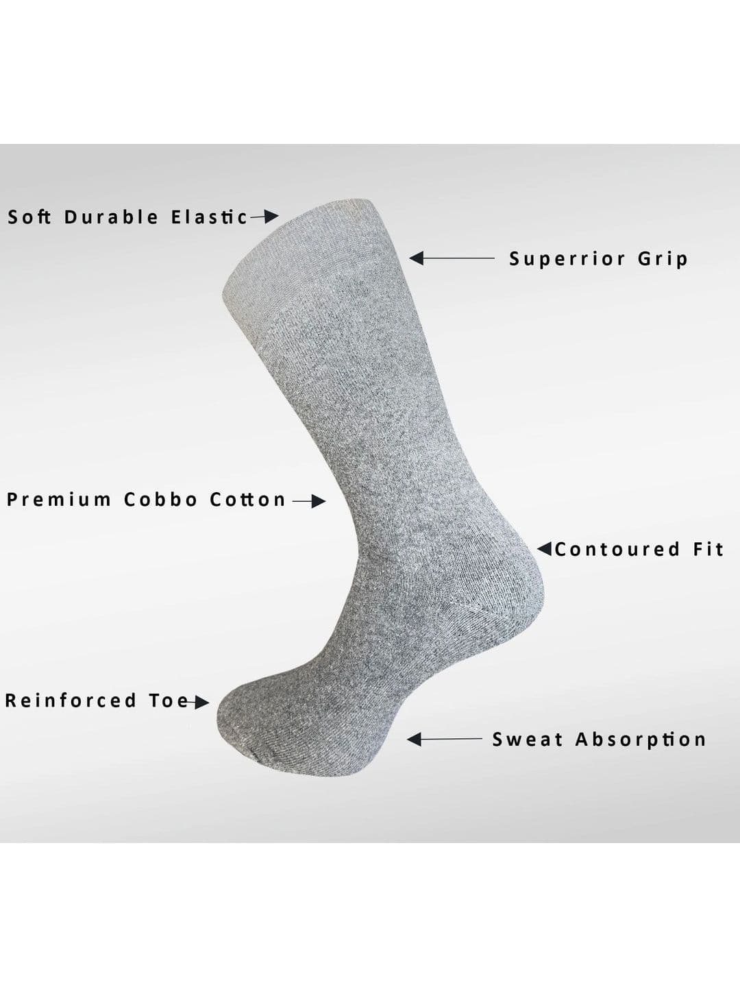 Wales Bonner Men Pack of 3 Cotton Blend Calf Length Socks thumbnail 5