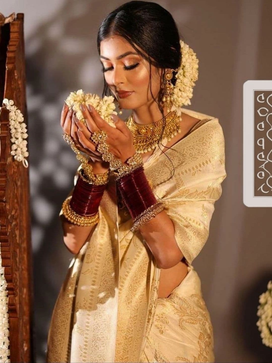revika Woven Design Zari Art Silk Designer Kanjeevaram Saree thumbnail 4