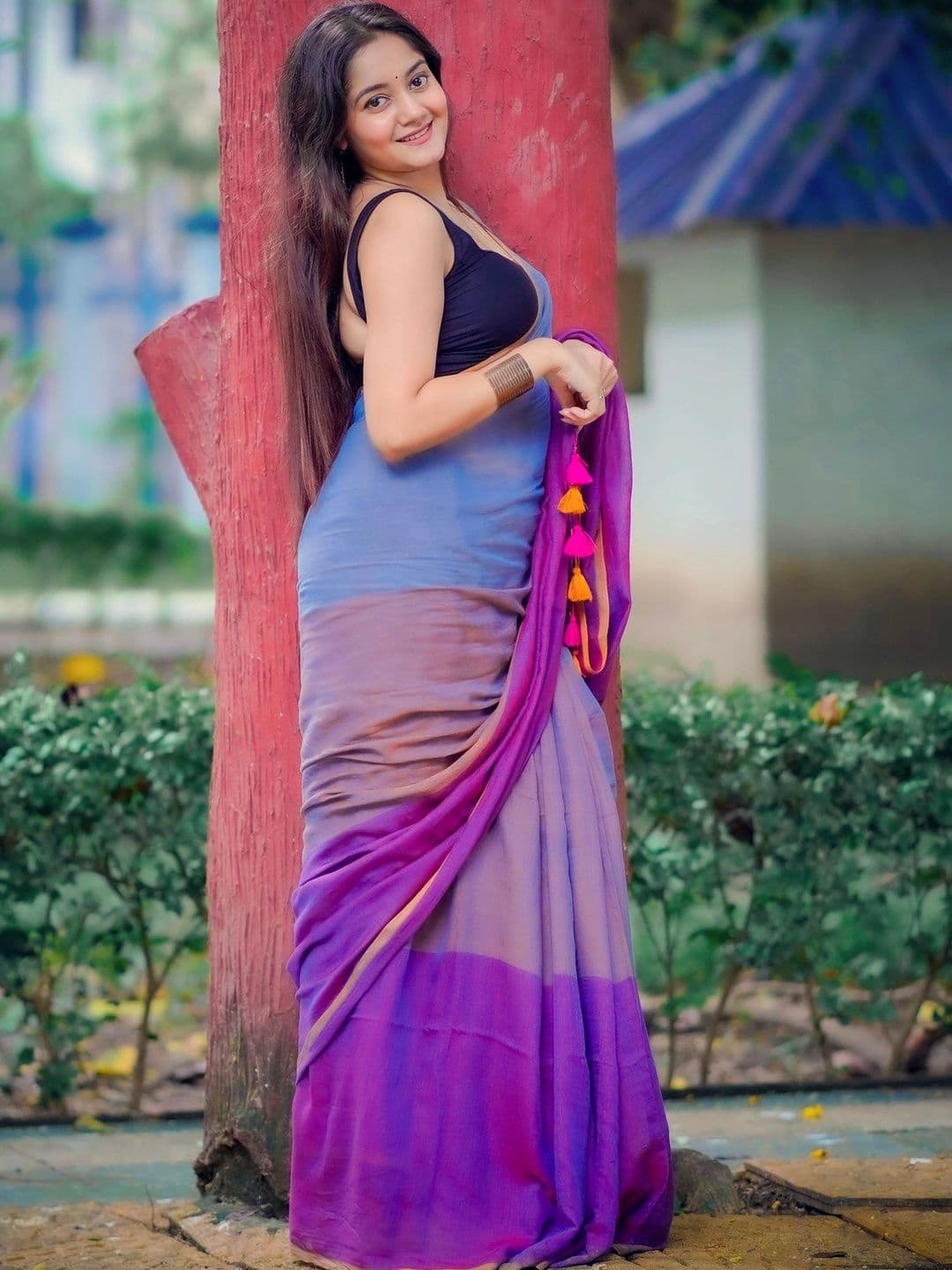 Mitera Ethnic Motifs Pure Cotton Saree thumbnail 5