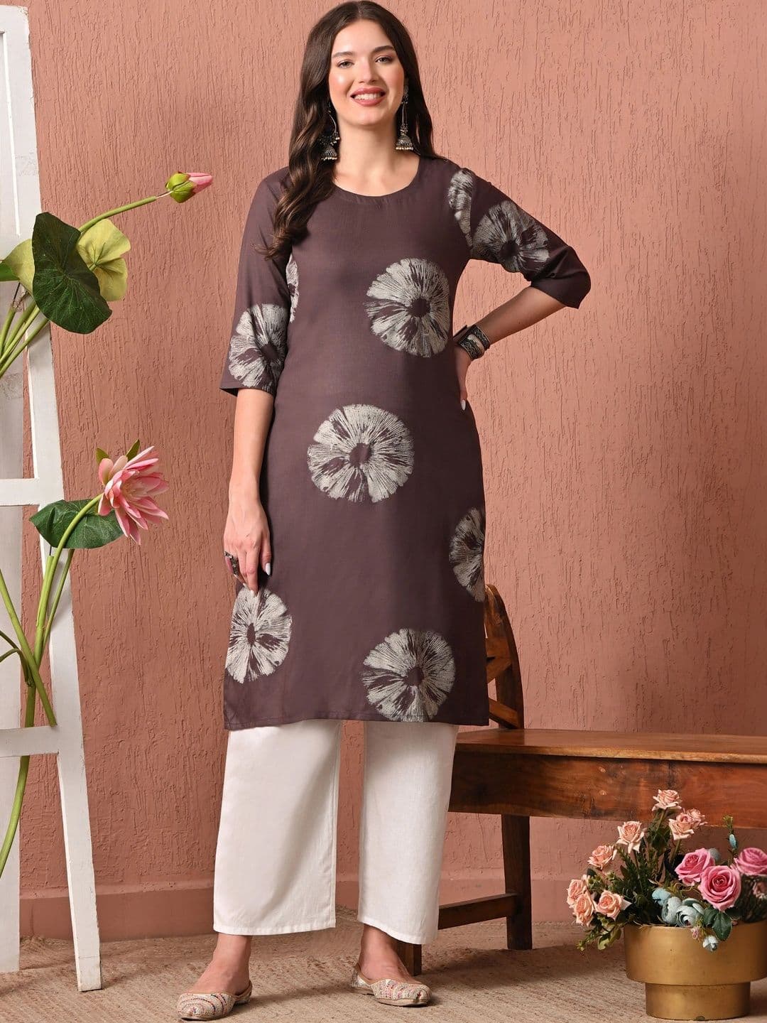 HERE&NOW Women Printed Kurta - view 1