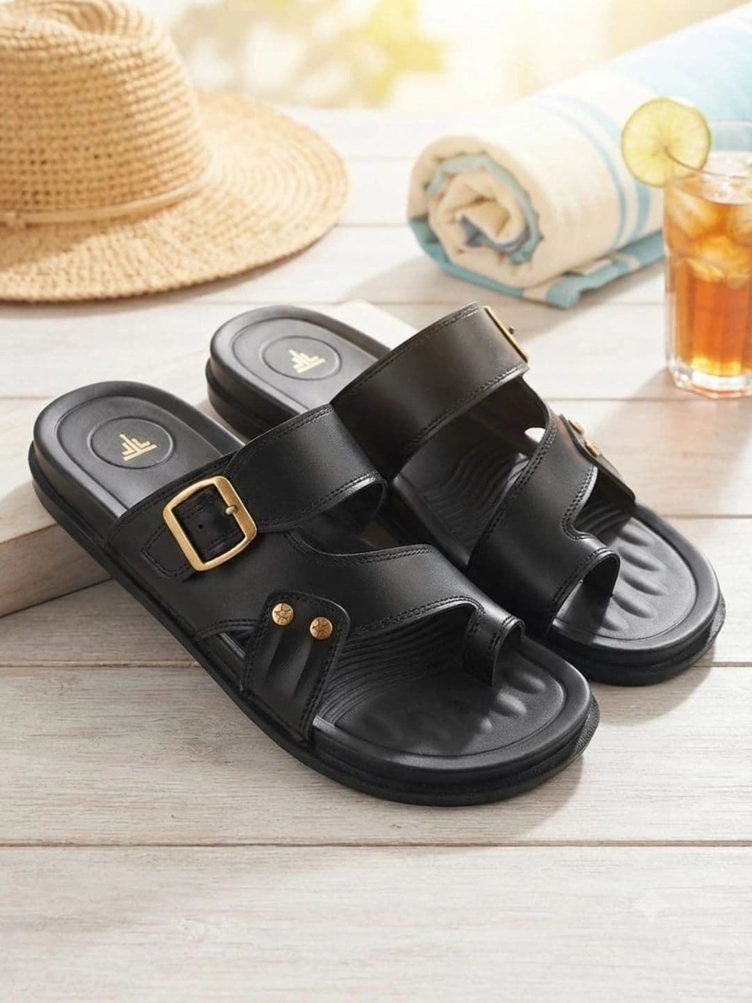 Trump Men PU Comfort Sandals thumbnail 4