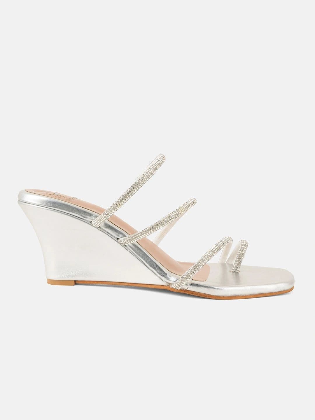 SHETOP Embellished Party Wedge Sandals thumbnail 6
