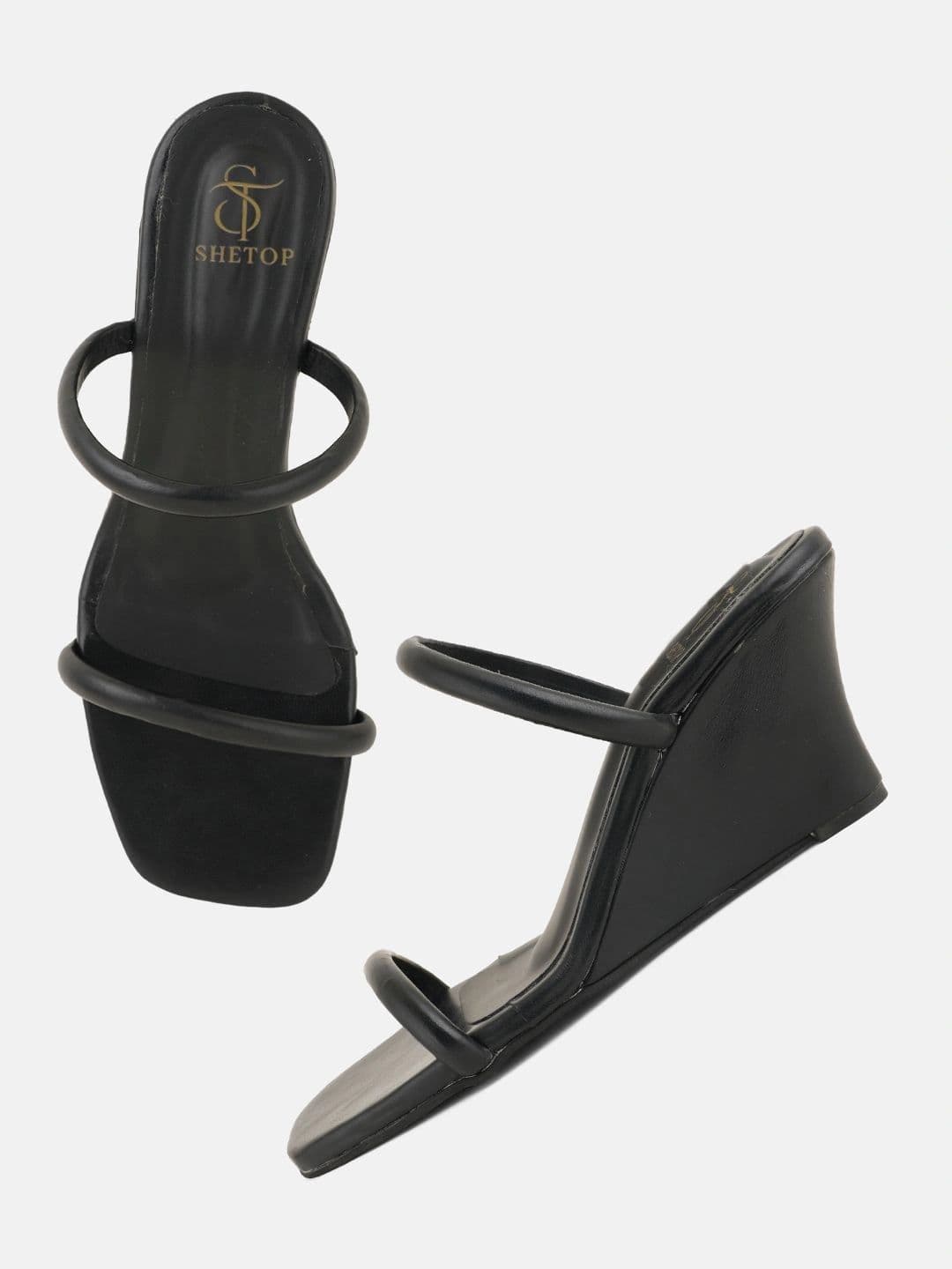 SHETOP Party Wedge Mules thumbnail 5
